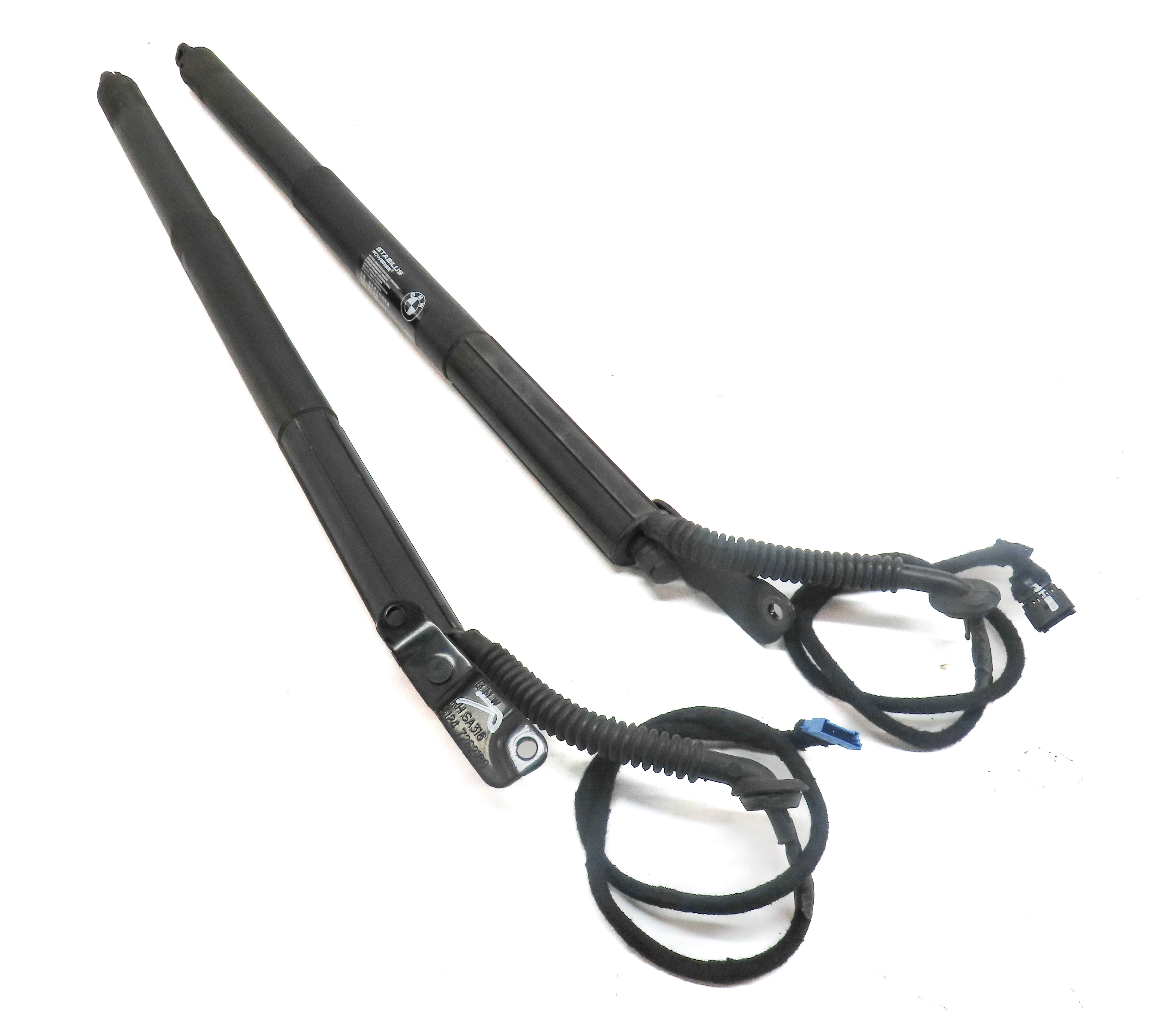 2011-2015 BMW X3 (F25) LEFT & RIGHT REAR TRUNK SHOCK STRUT SET 2 (ELECTRIC) — exact item pictured